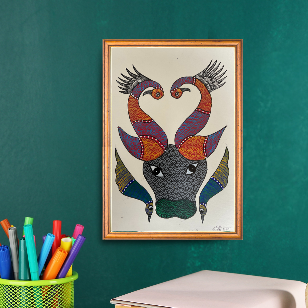 The Dynamic Bull and Birds Product Image