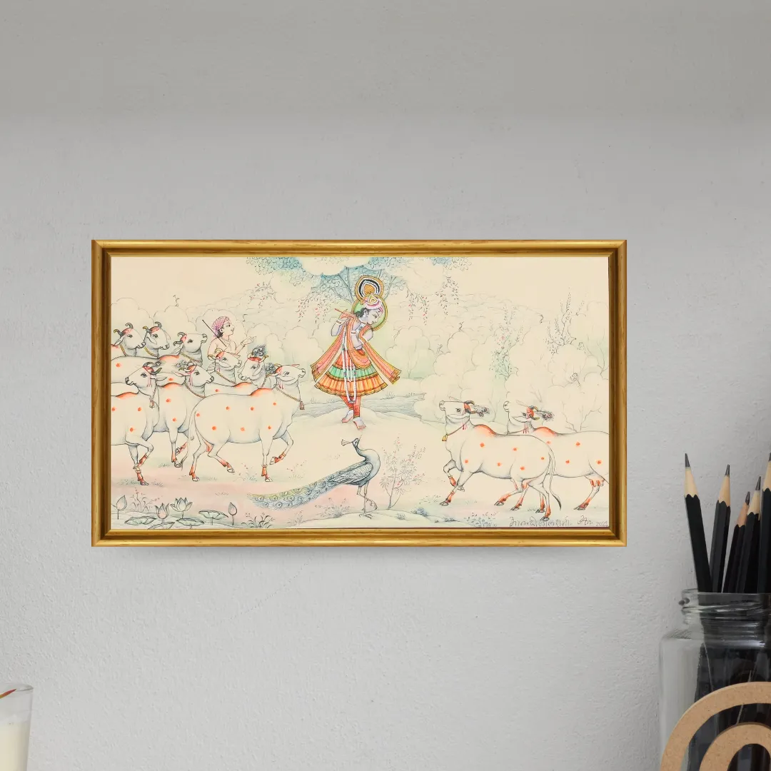 Krishna’s Presence, the Colors of Life