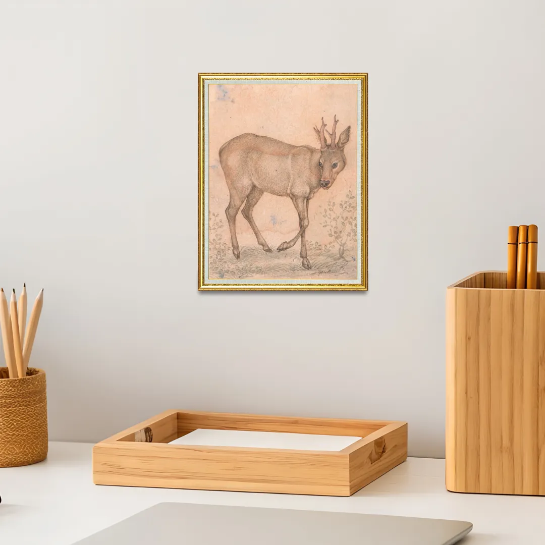 Quiet Turn of the Young Stag