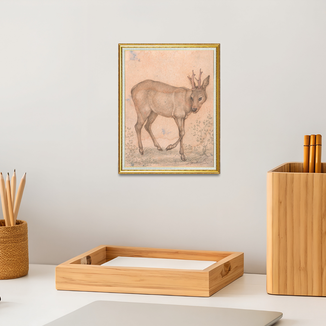 Quiet Turn of the Young Stag