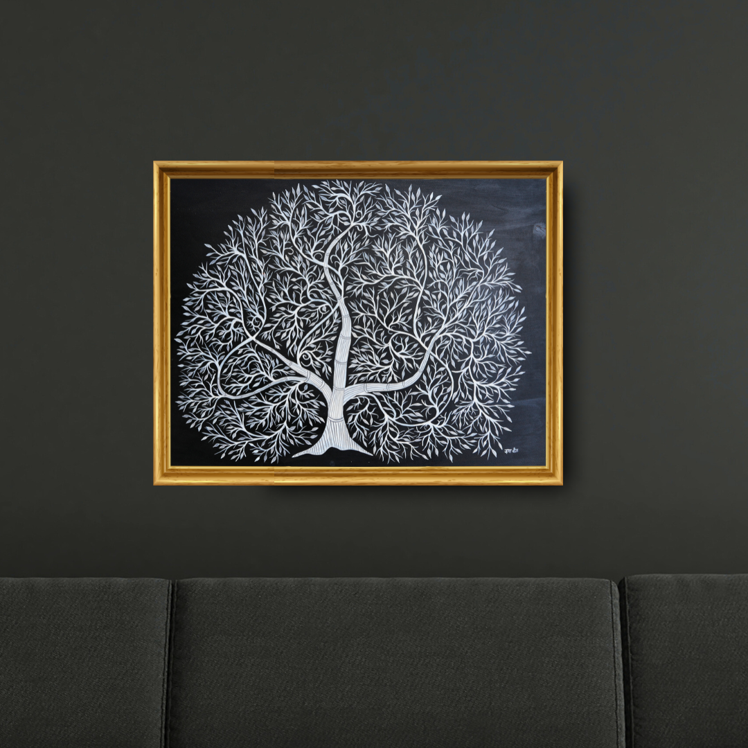 The Sacred Mango Tree: A Symbol of Life and Renewal Product Image