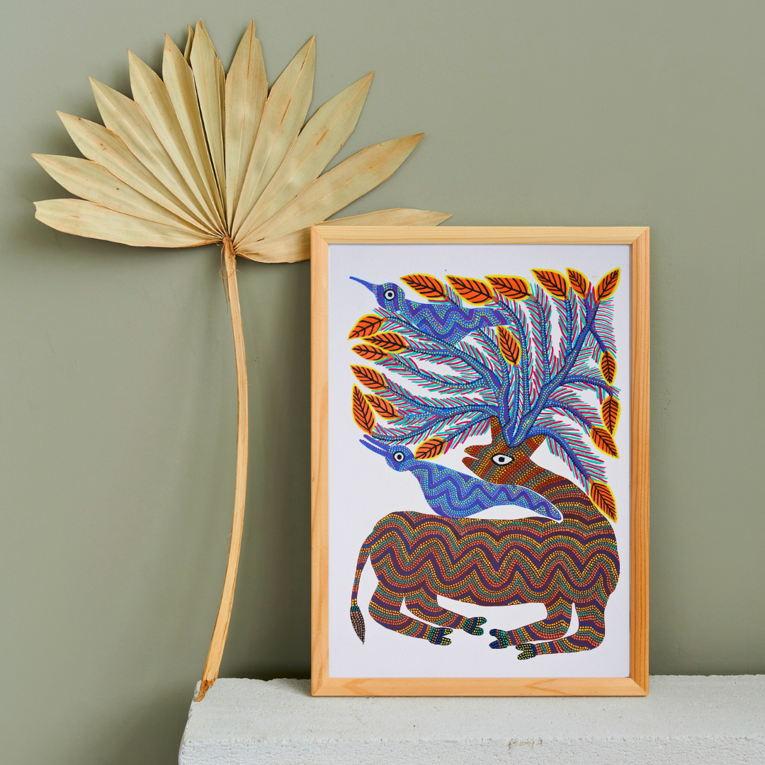 Birds on Barasingha Product Image