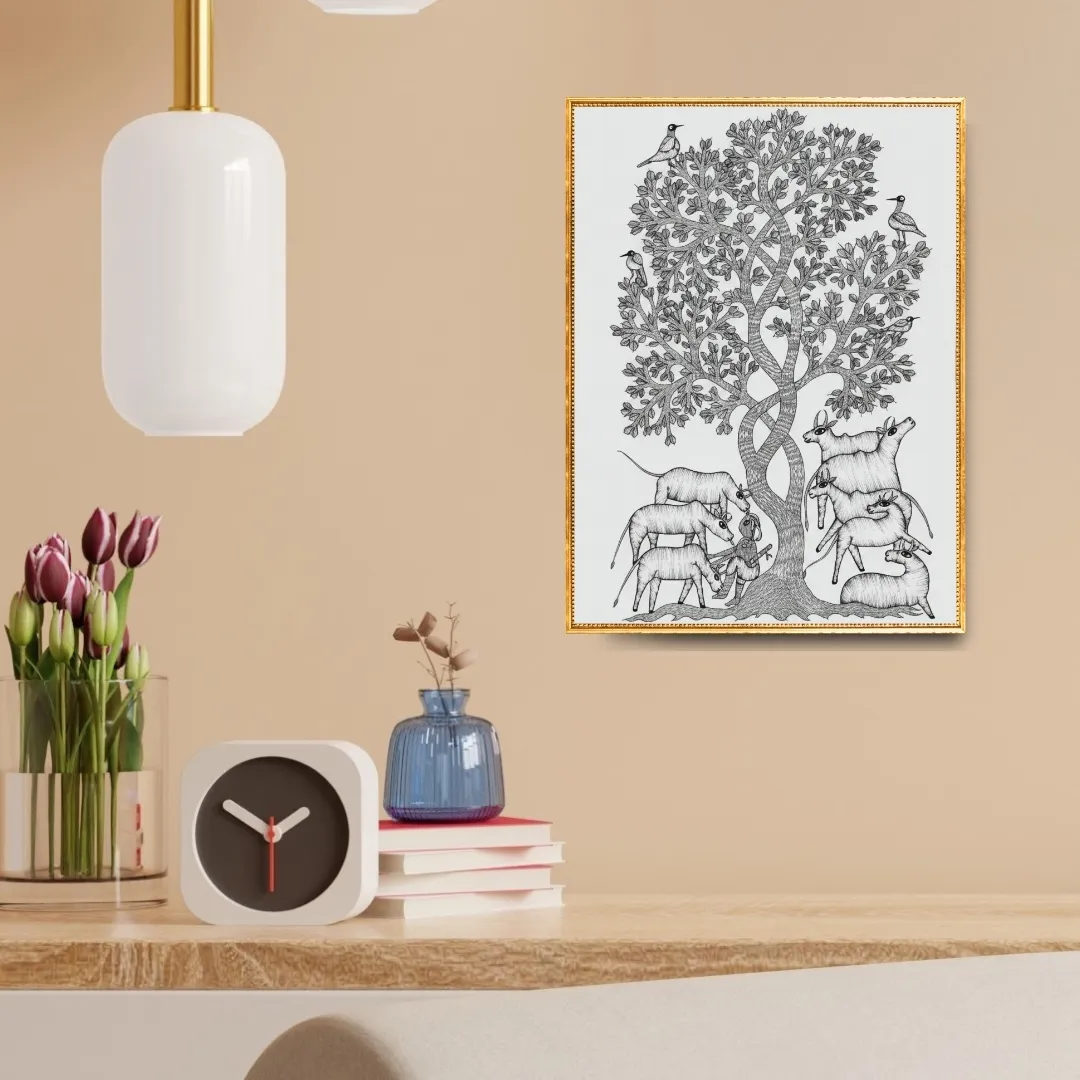 Gond Animals VII