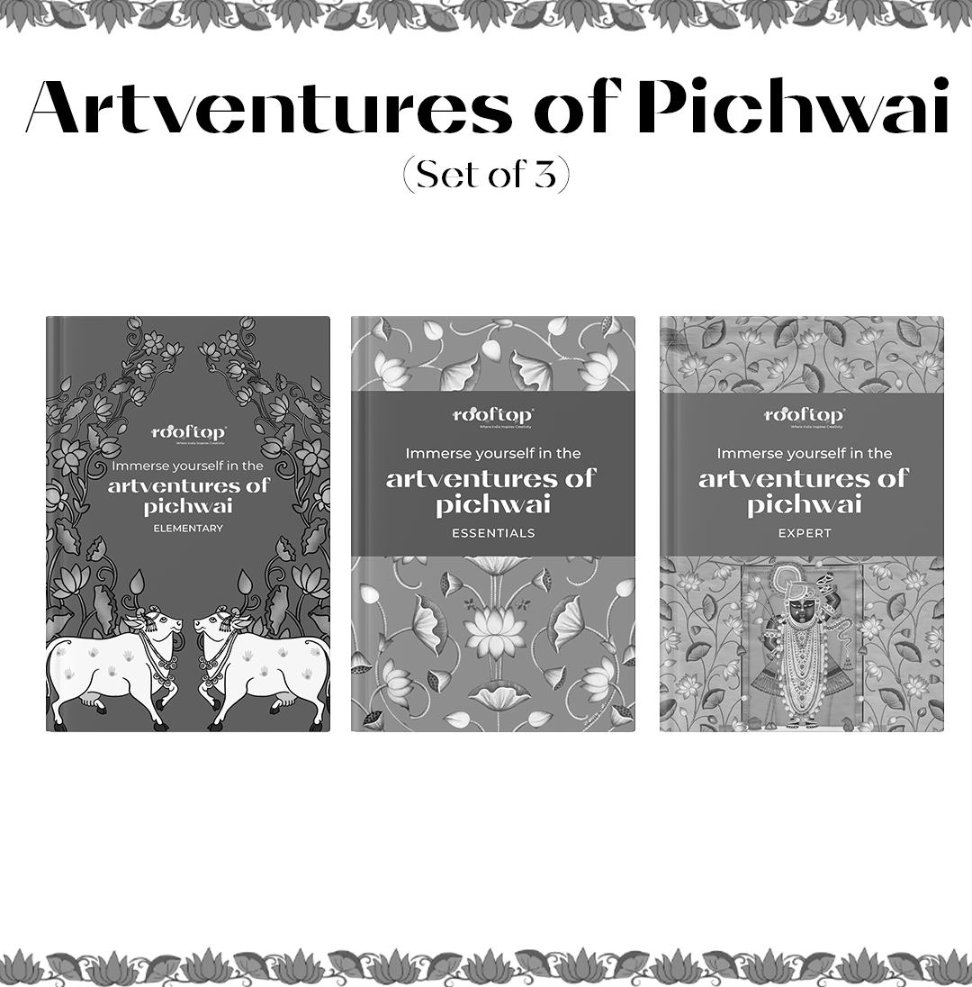 Artventures of Pichwai: The Complete Guide to Divine Art (Set of 3) Product Image