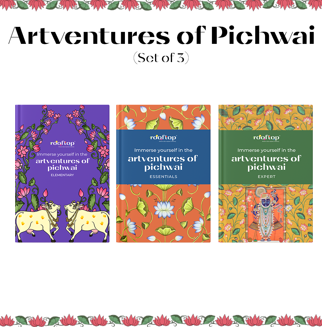 Artventures of Pichwai: The Complete Guide to Divine Art (Set of 3) Product Image