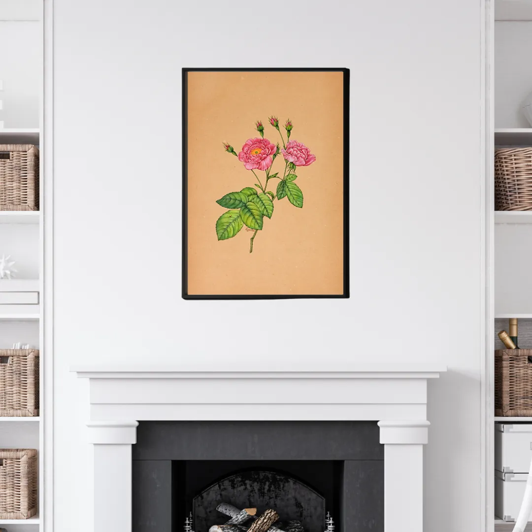 Twin Pink Roses