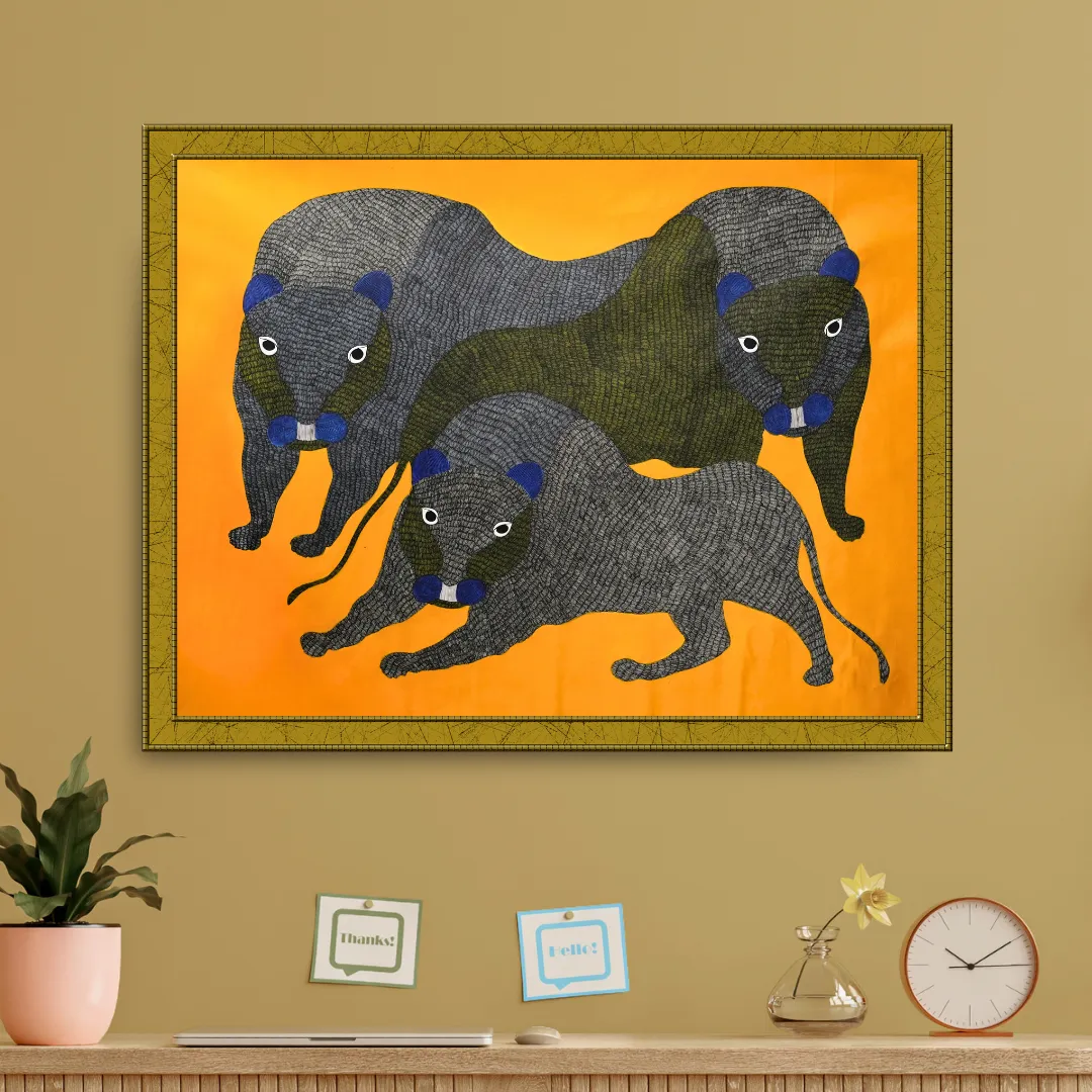 Three Black Tigers
