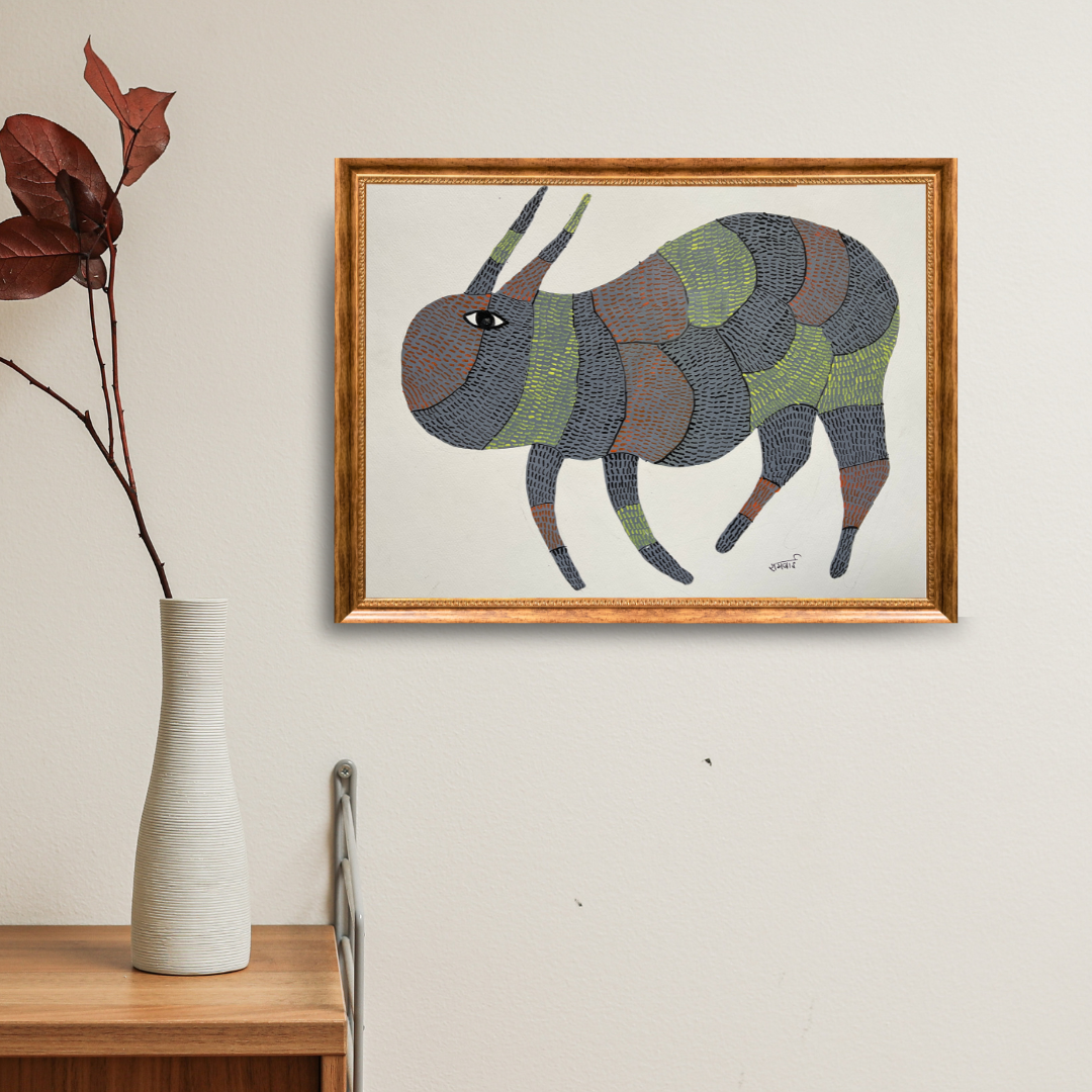 The Gentle Gaze of a Cow