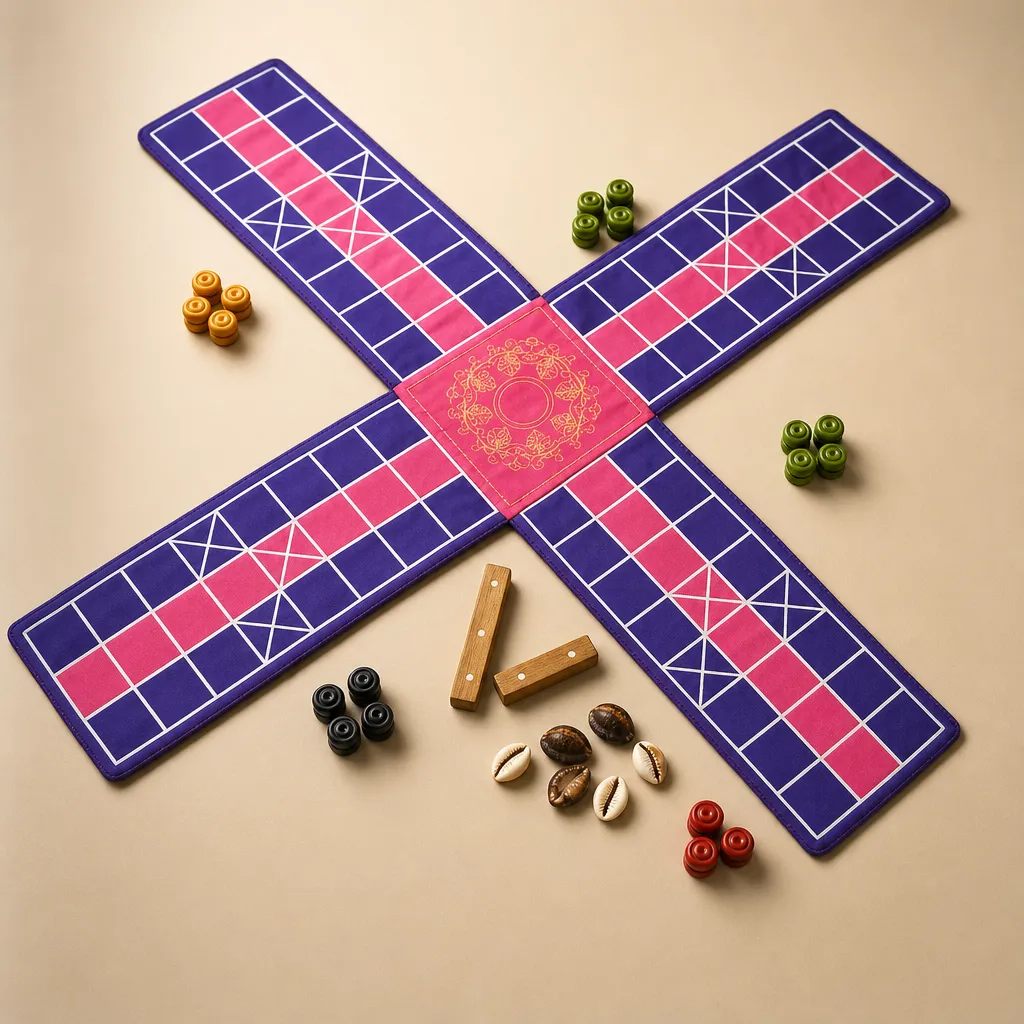 Pagade - Ancient Indian Board Game | Traditional Pachisi Set