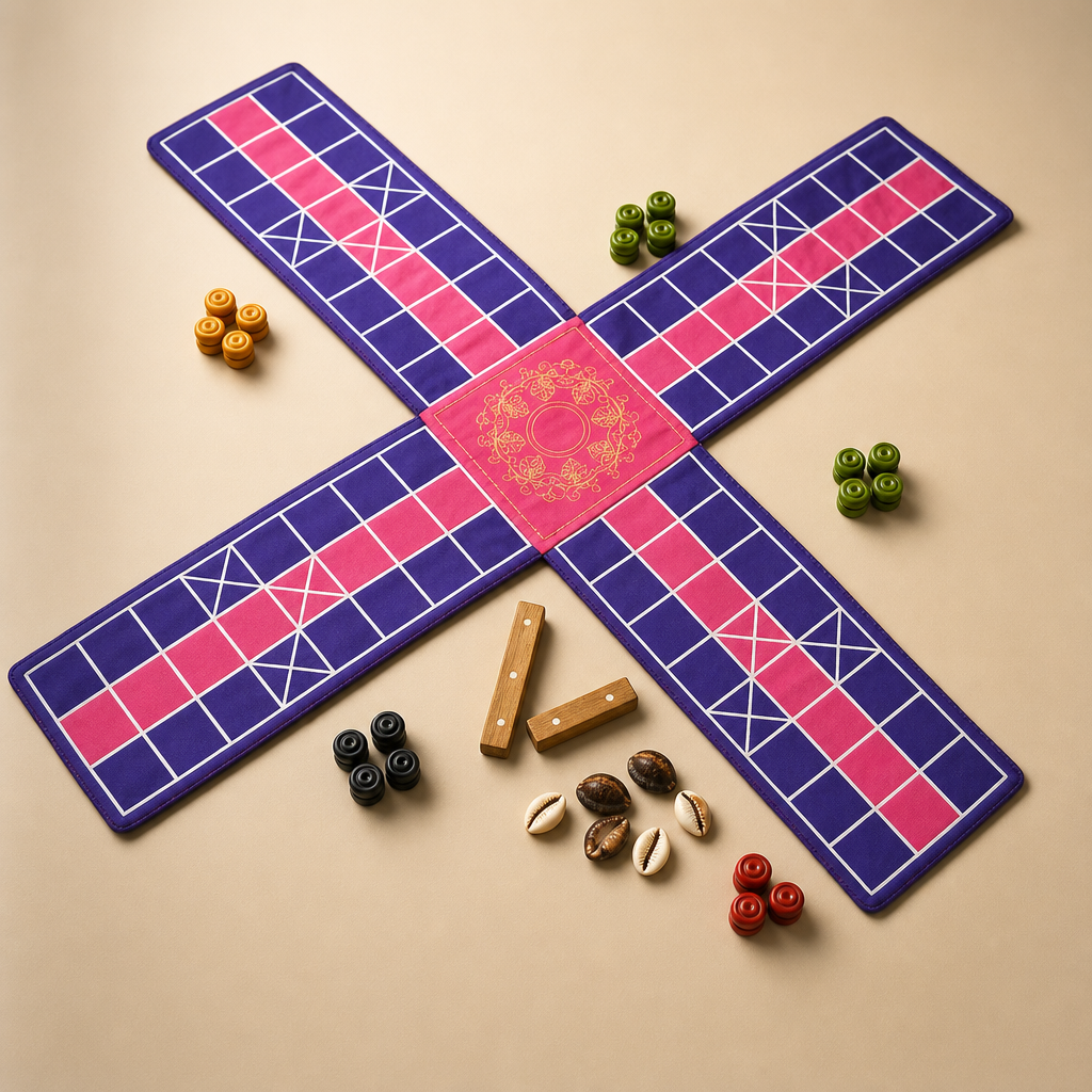 Pagade - Ancient Indian Board Game | Traditional Pachisi Set