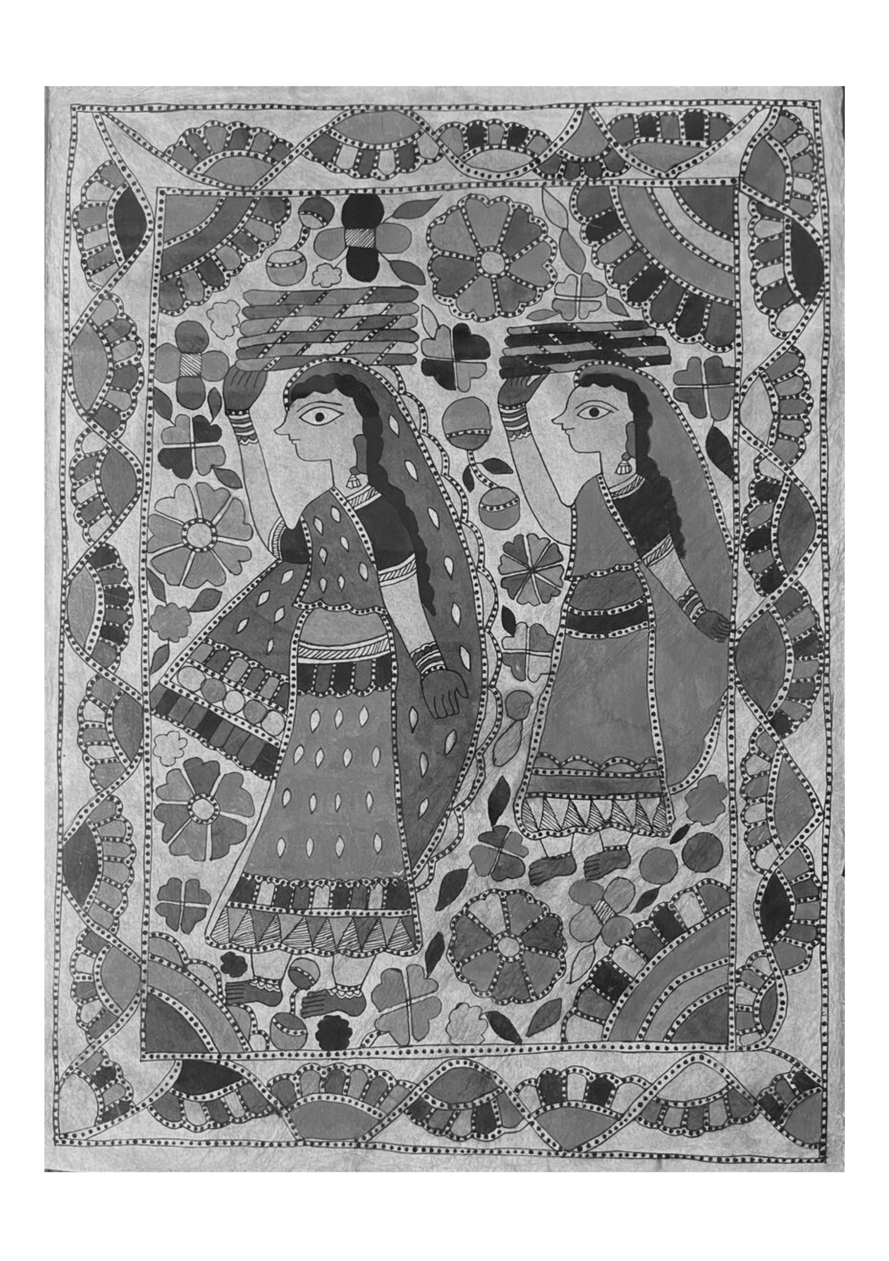 Madhubani Untitled - XI
