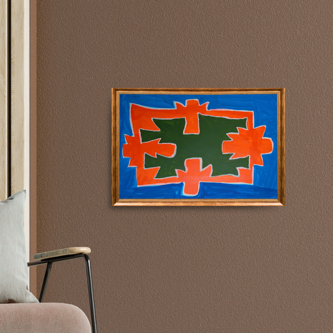 Dhignaa Rangoli of Baiga Community Product Image