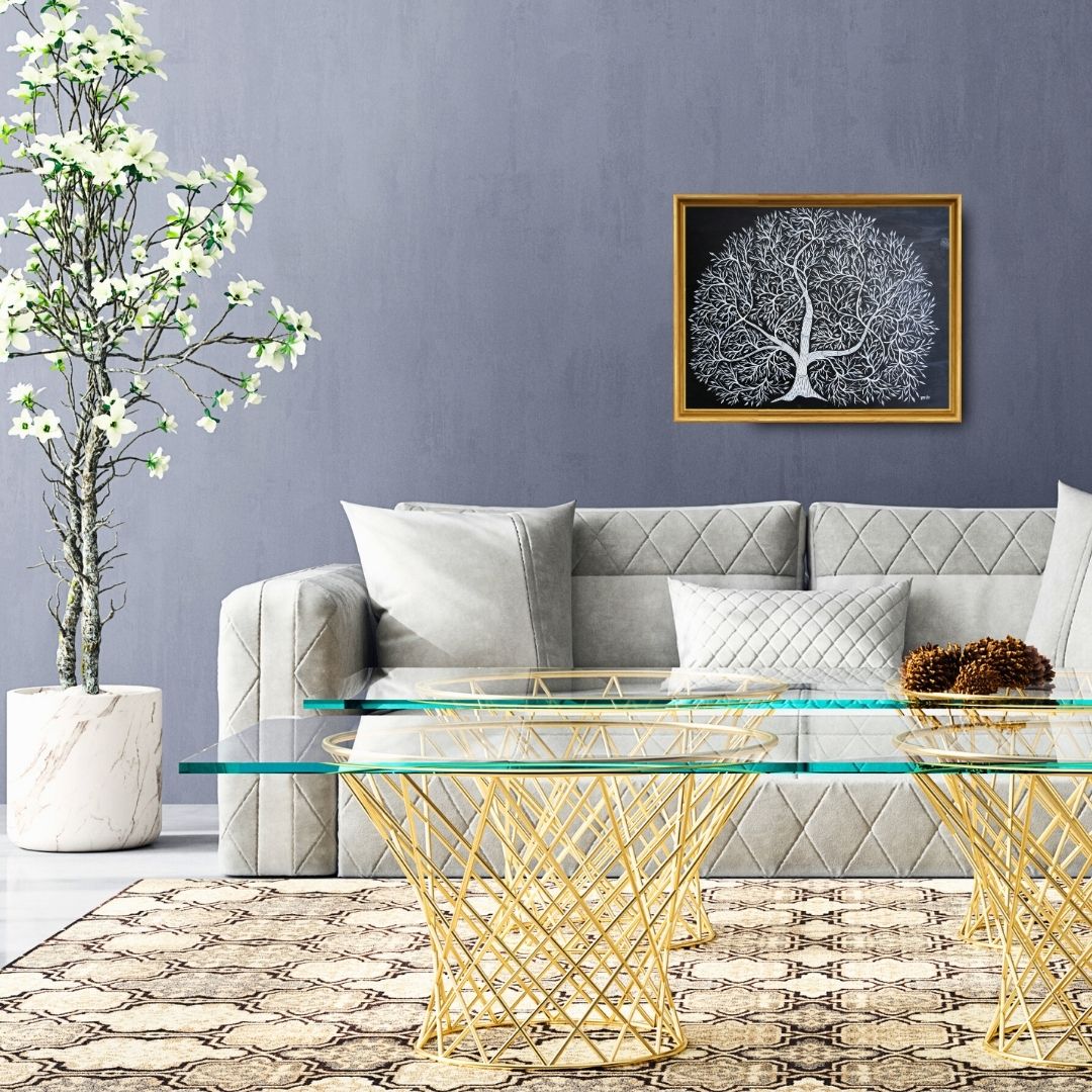 The Sacred Mango Tree: A Symbol of Life and Renewal Product Image