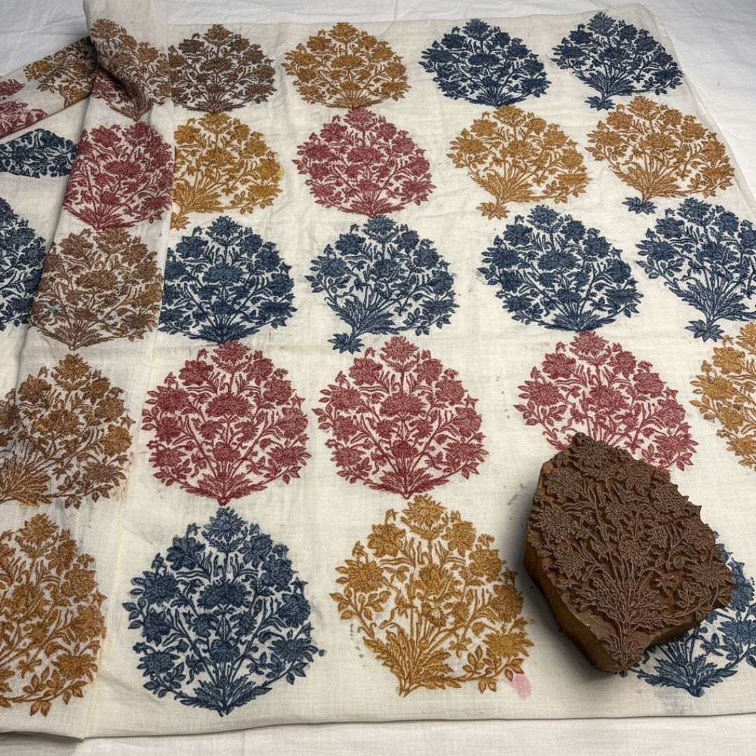 Handcrafted Shisham Wood Block for Textile Printing and Craftwork