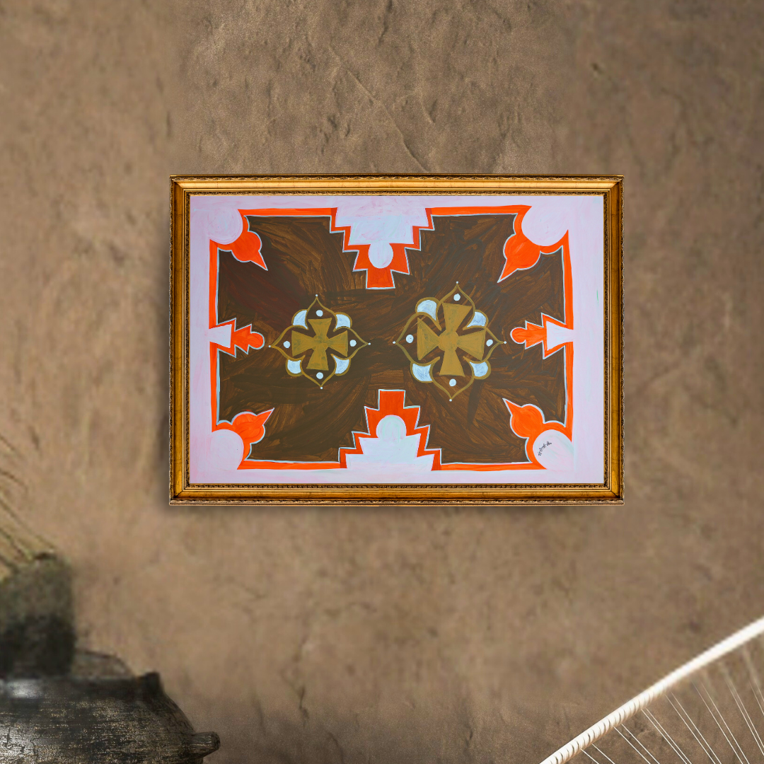 Dhignaa Rangoli of Baiga Community Product Image