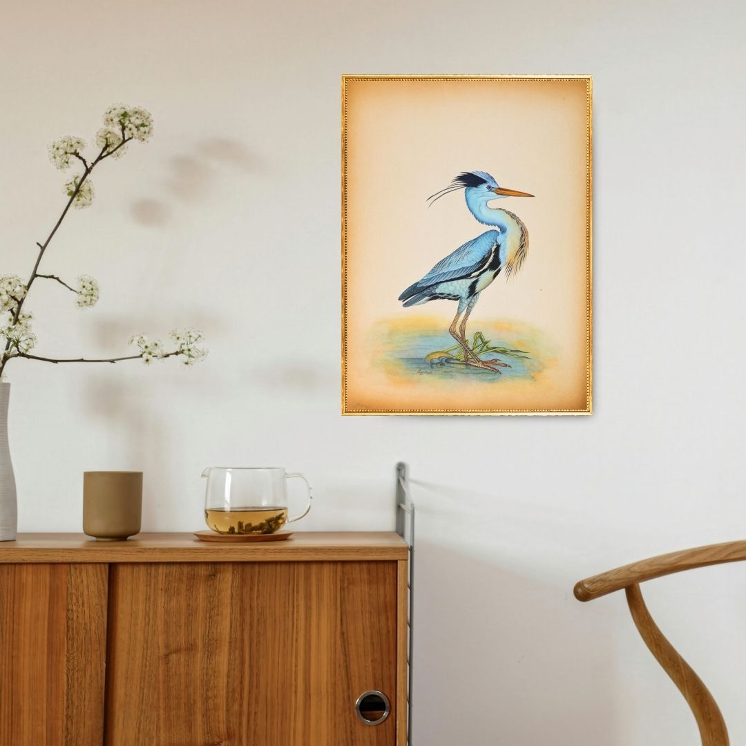 The Watchful Heron