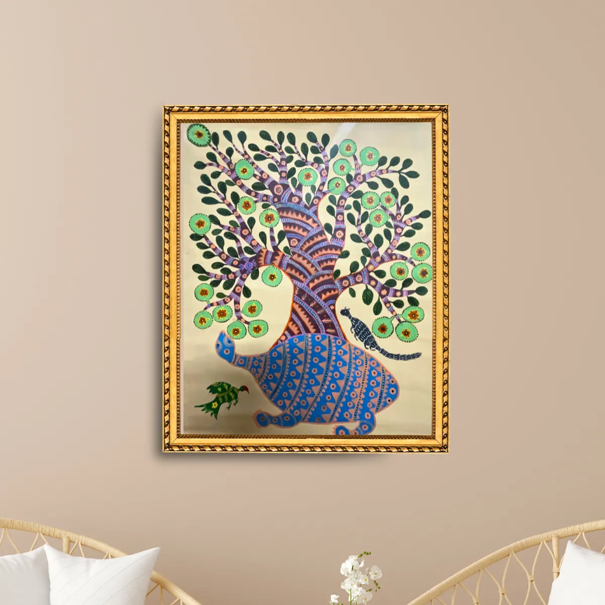 Handmade Art: The Ketha Tree and the Tortoise | Rooftop