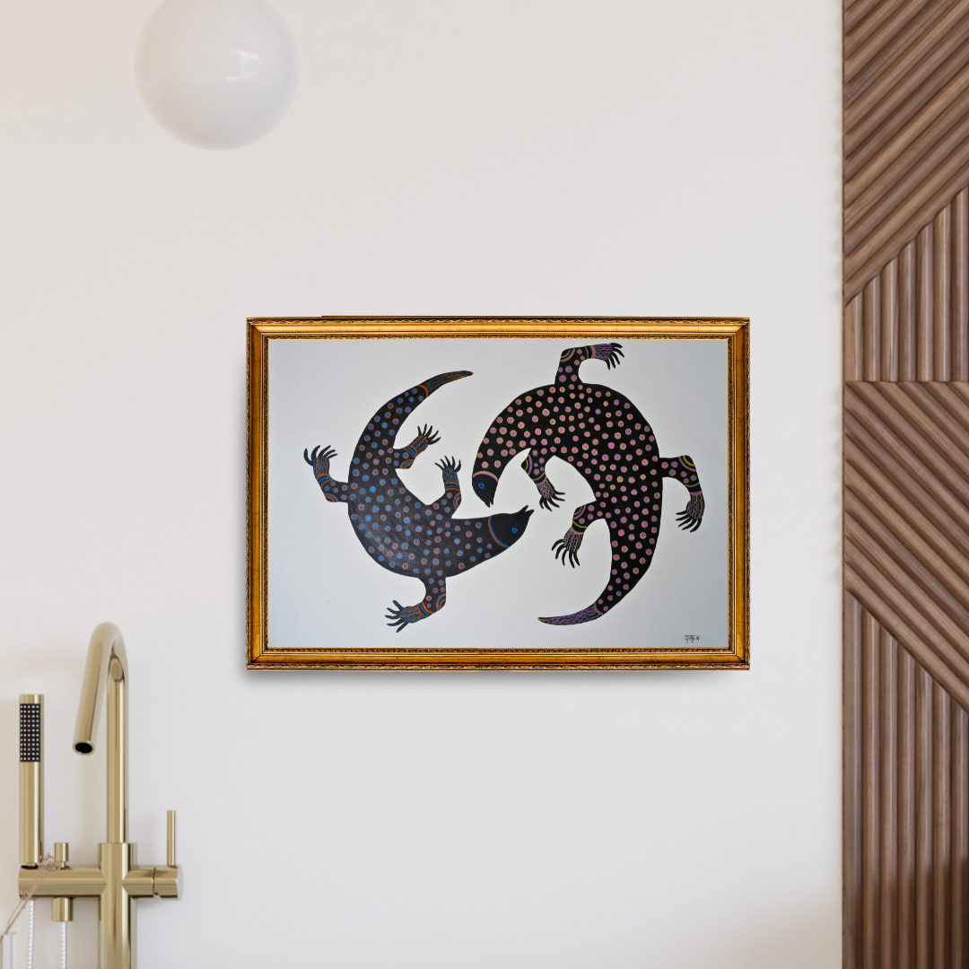 Goyra: A Couple of Monitor Lizard