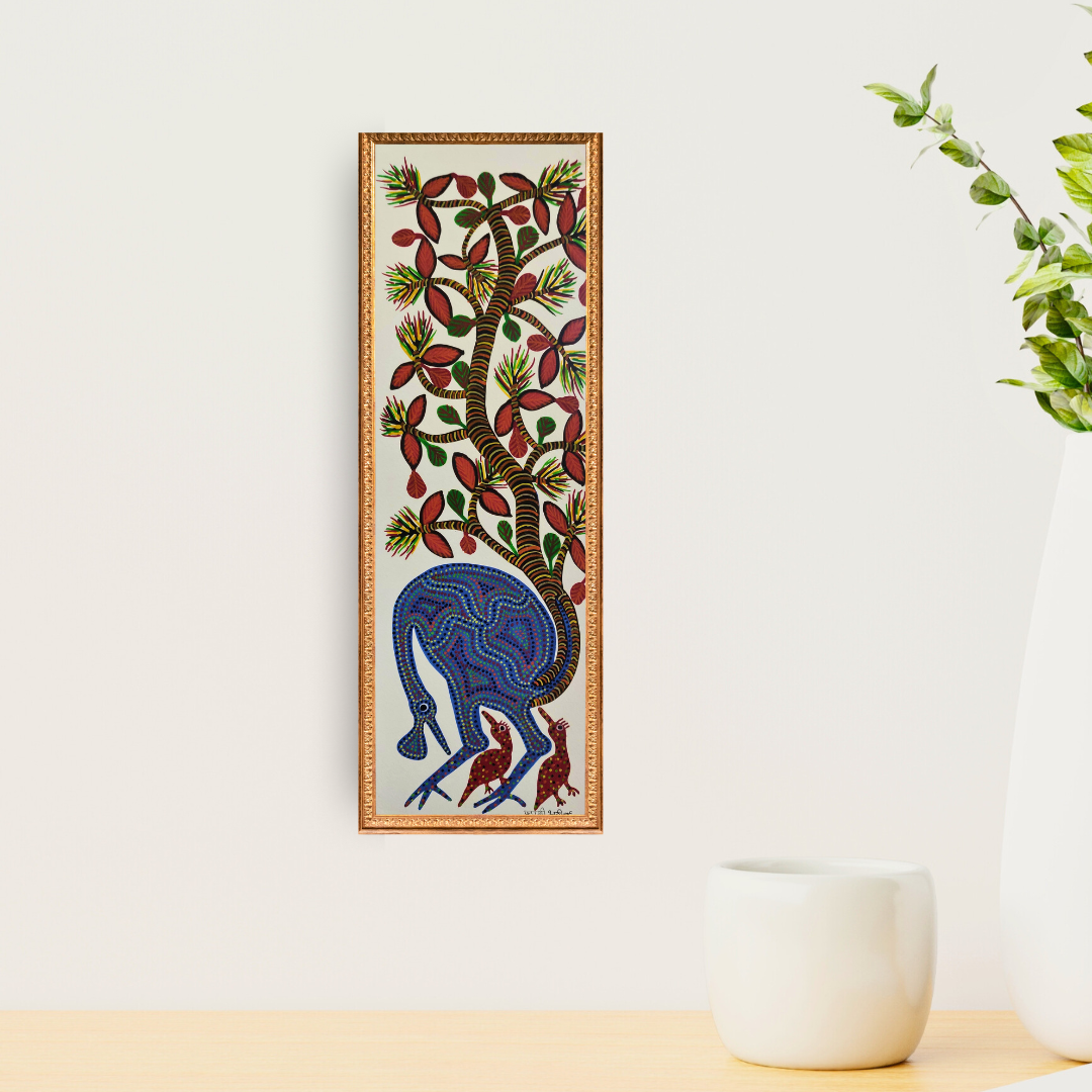 Peahen under a Tree Product Image