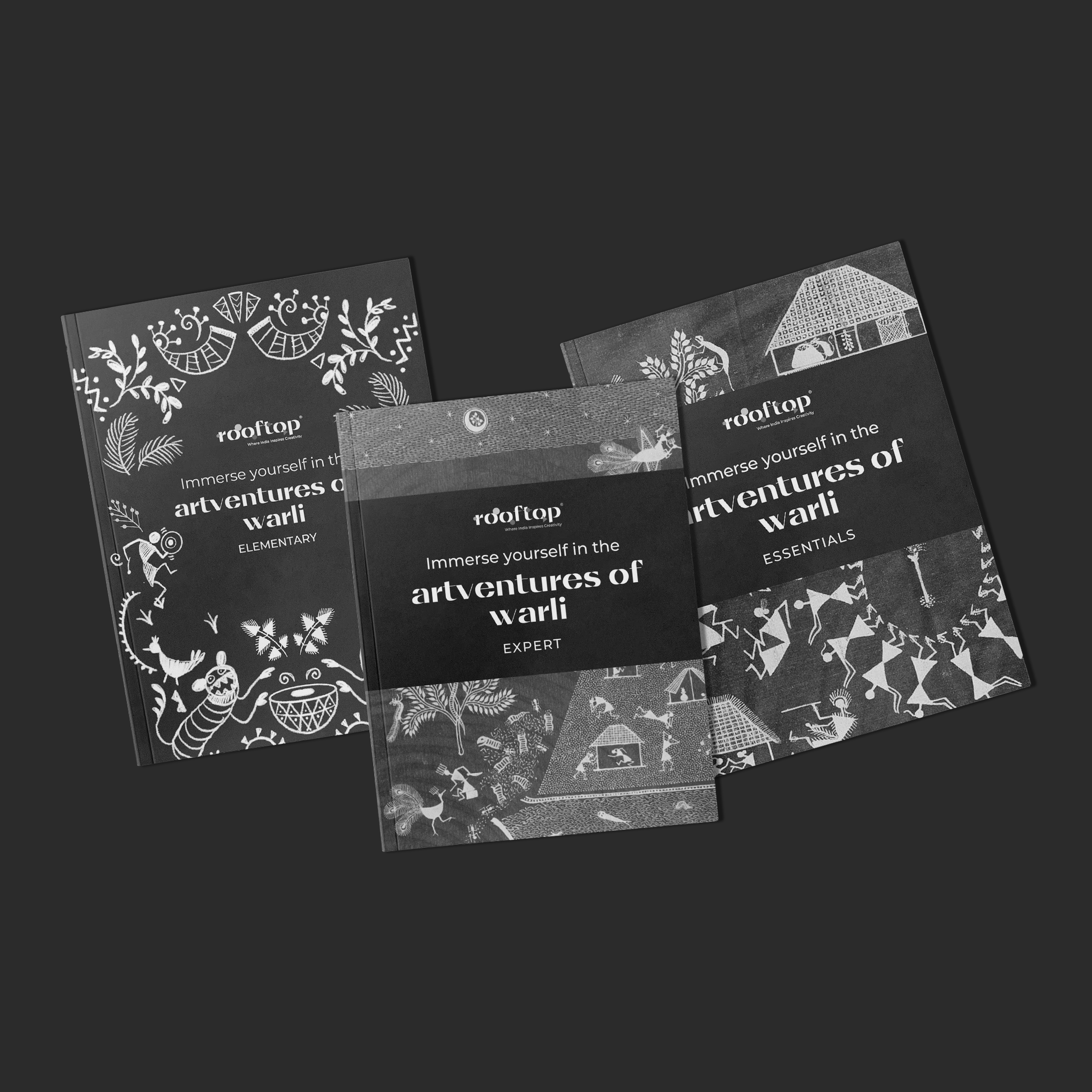 Artventures of Warli : A Creative Journey Through Tribal India (Set of 3) Product Image