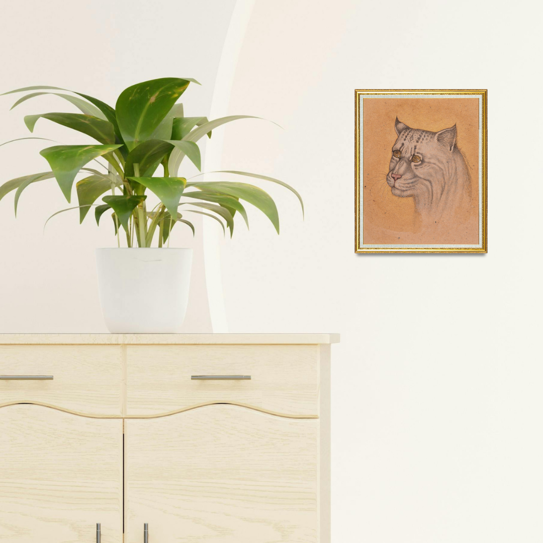 Calm Watch of the Wild Cat