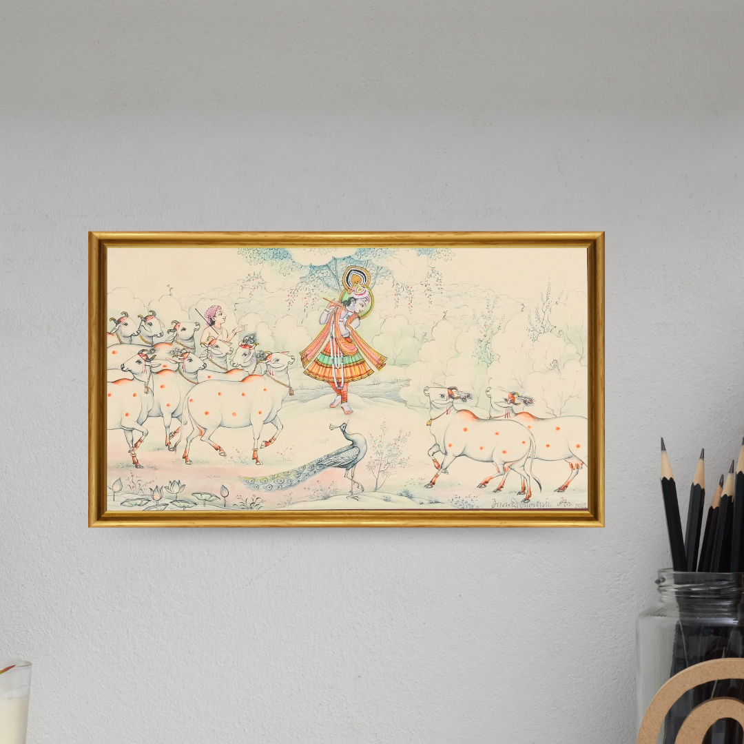 Krishna’s Presence, the Colors of Life