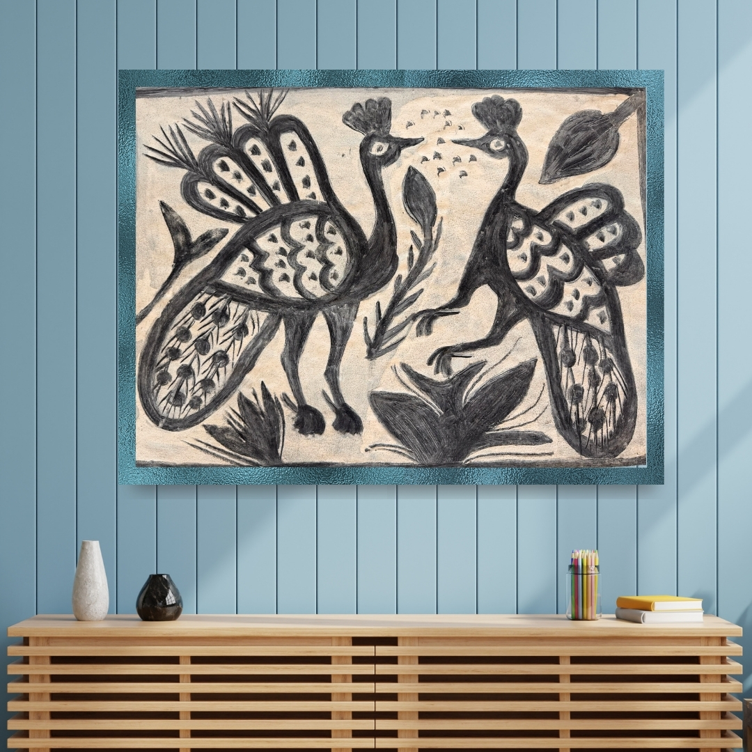 Dance of the Peacocks by Rudan Devi