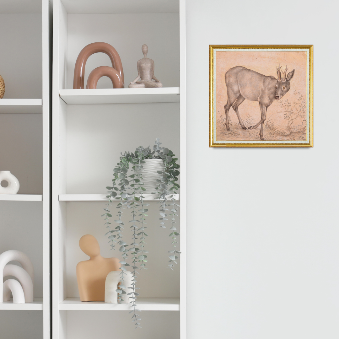 Gentle Step of the Young Stag