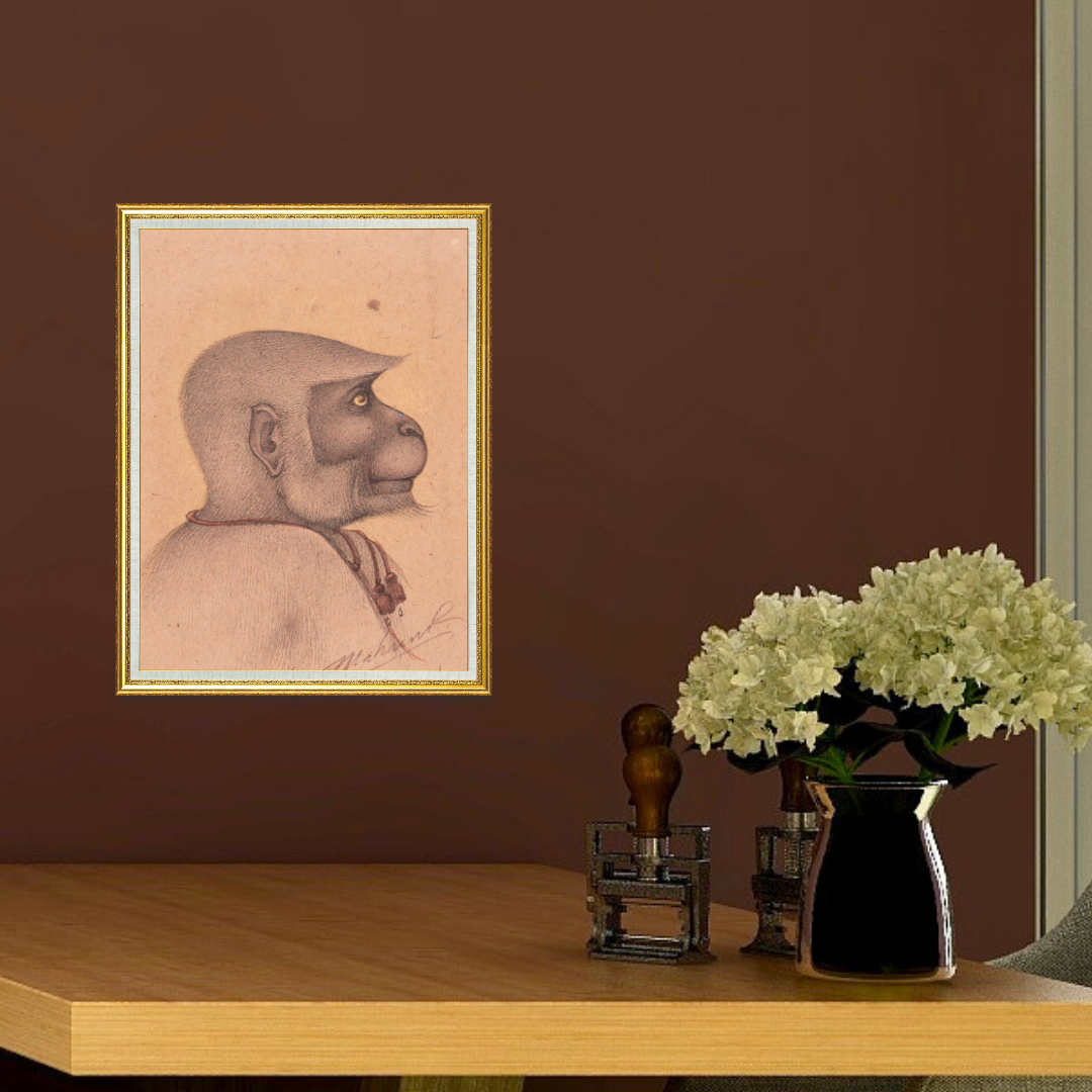 Stillness of the Thoughtful Monkey