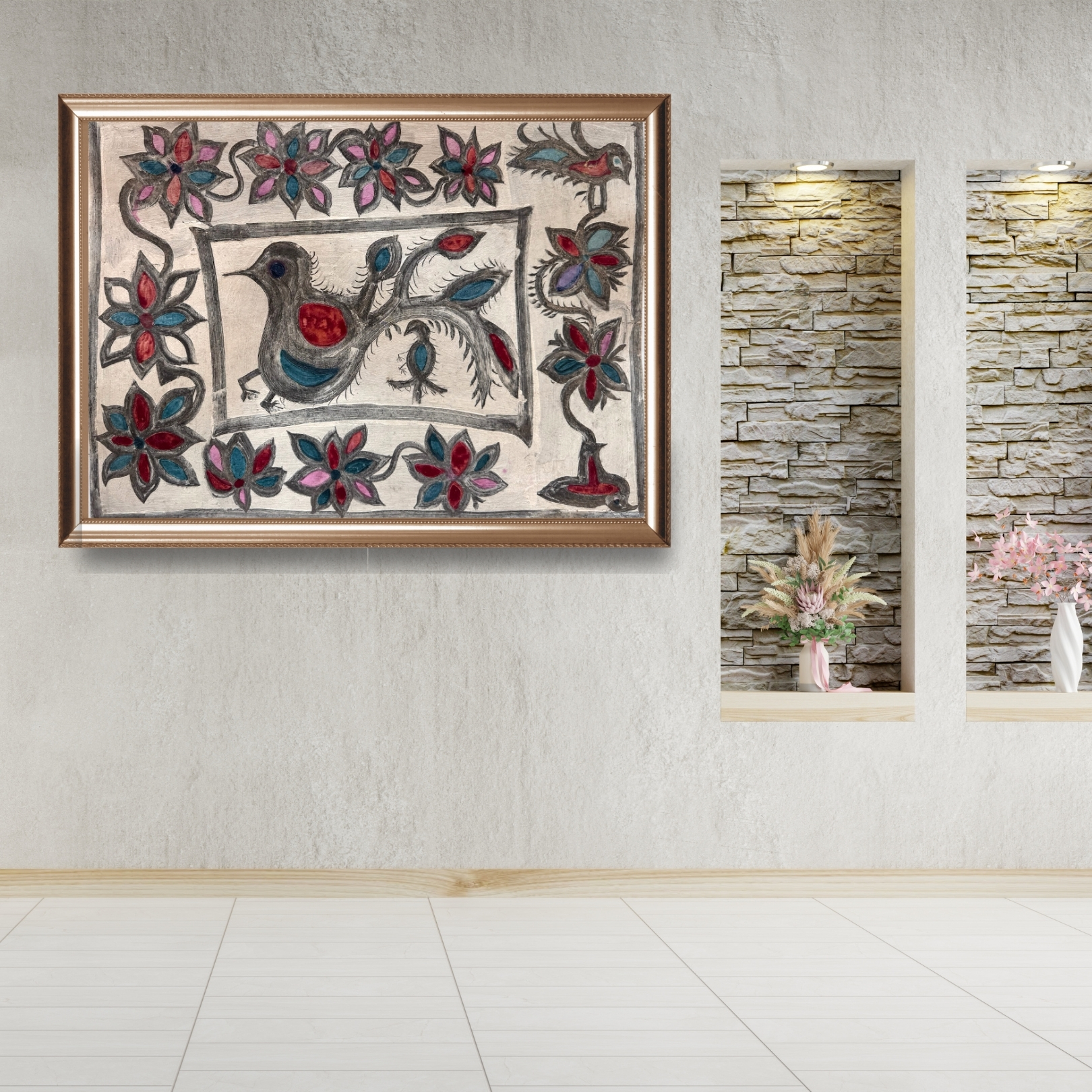 The Garden of Feathered Grace