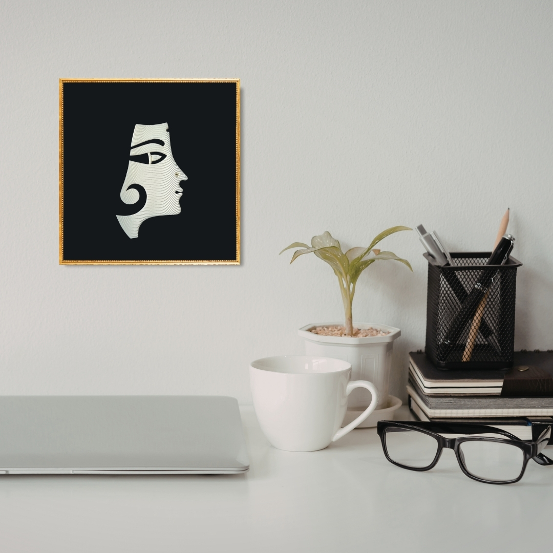 A Face (Left Profile)